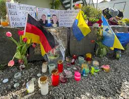 Russian man goes on trial for the stabbing death of two disabled ukrainians in germany